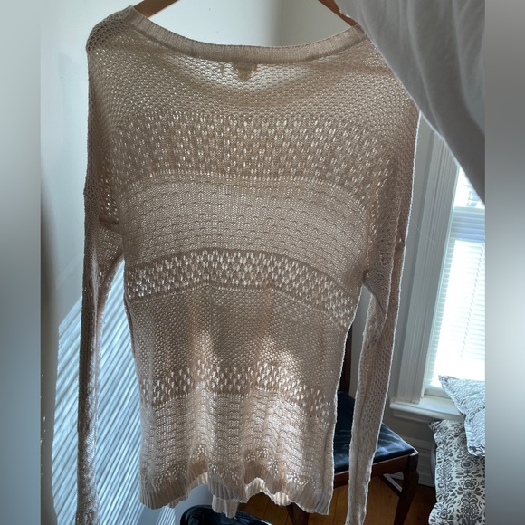 Garage Light Beige Knit Sweater - Picture 4 of 4